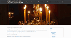 Desktop Screenshot of holyarchangelcandles.com